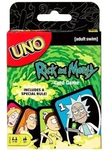 rick and morty uno rules|Amazon.com: Mattel Games UNO Rick and Morty.
